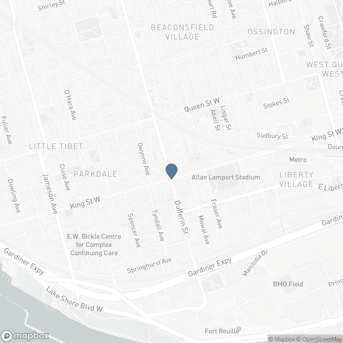 1608 - 285 DUFFERIN STREET, Toronto, Ontario M6K 1E6